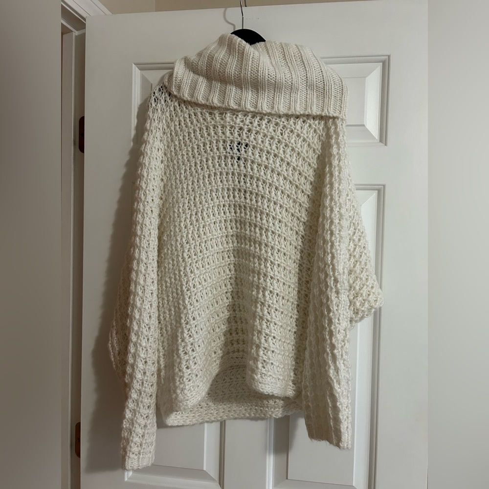 Express size medium white sweater